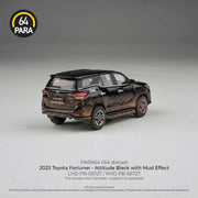*PRE-ORDER* Diecast Toyota Fortuner (Attitude Black with Mud Effect) 2023, 1:64 Scale — image 4