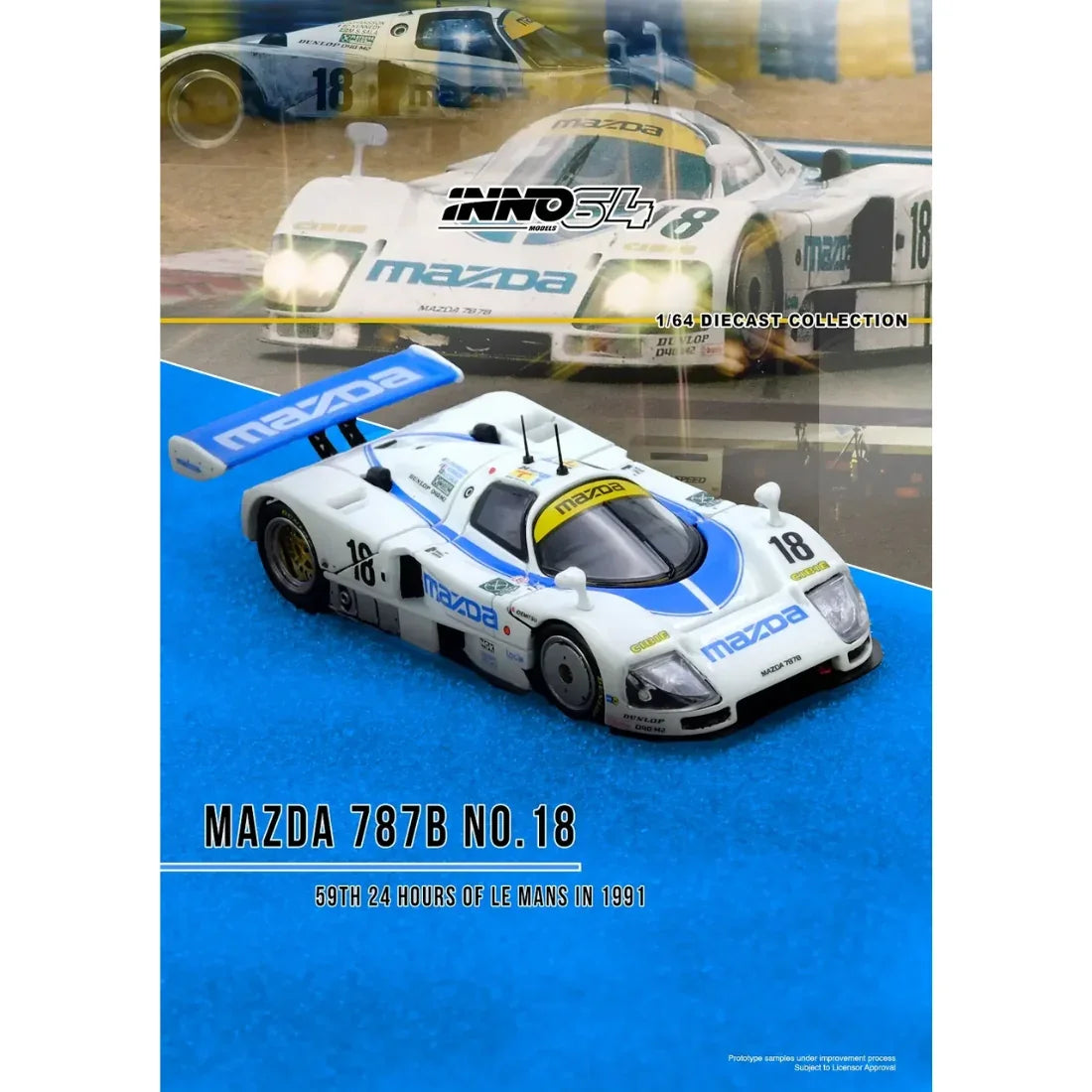 *PRE-ORDER* Mazda 787B No.18 59th 24 Hours Le Mans 1991, 1:64 Scale — image 3
