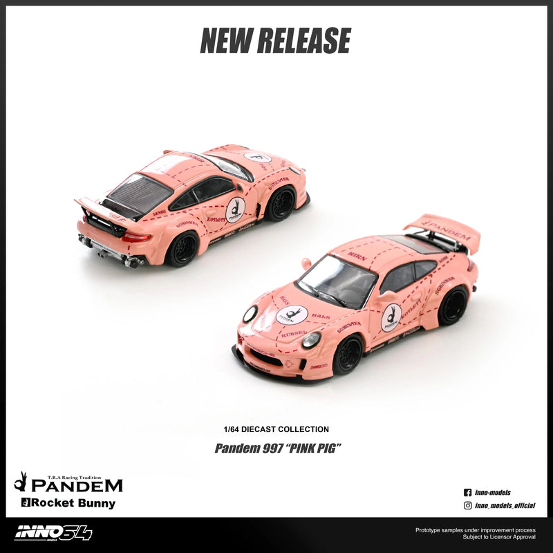 Pandem 997 "Pink Pig", 1:64 Scale — image 1