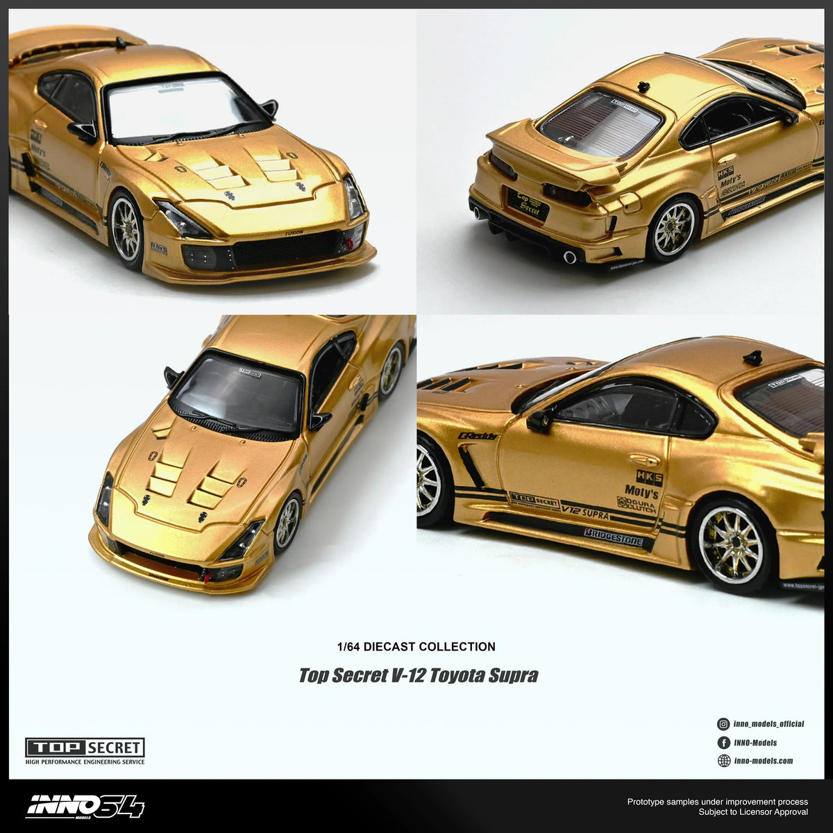 *PRE-ORDER* Top Secret V12 Supra, 1:64 Scale — image 3