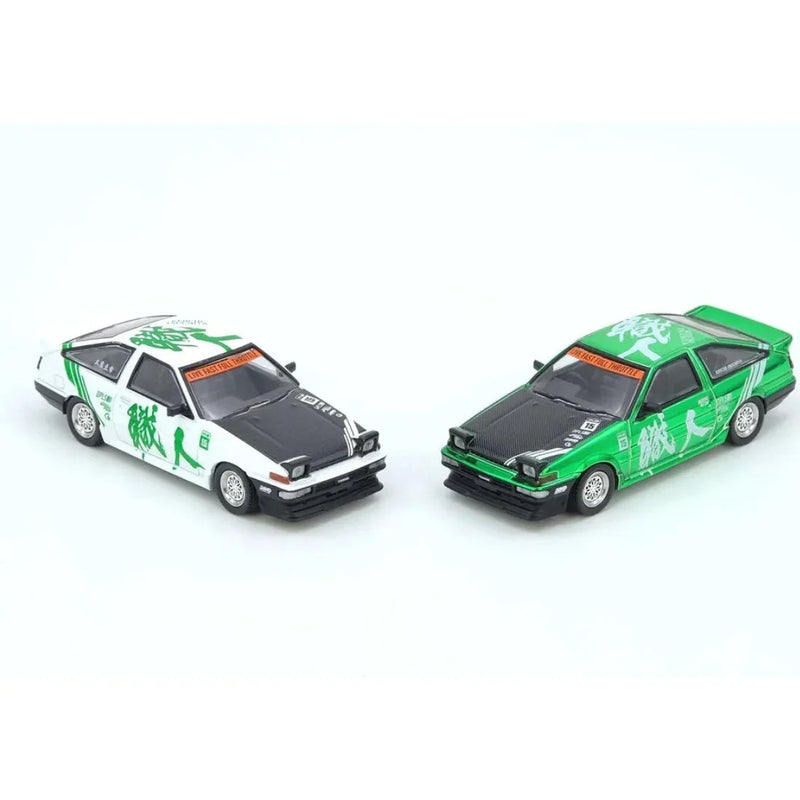 *PRE-ORDER* Toyota SPRINTER TRUENO AE86 "KEIICHI TSUCHIYA" (With Random Chase car) LIMITED EDITION, 1:64 Scale — image 2