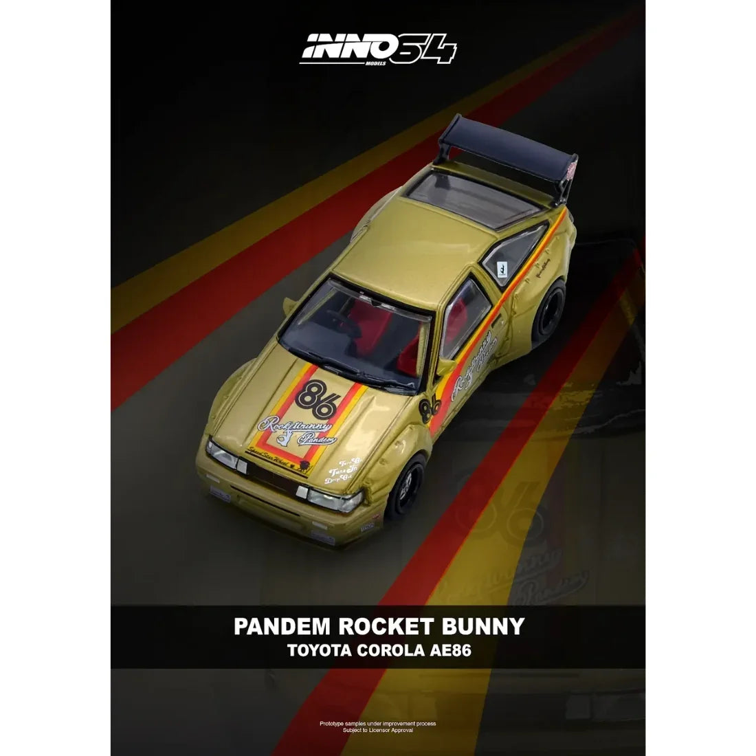 Pandem Rocket Bunny AE86 Levin, 1:64 Scale — image 2