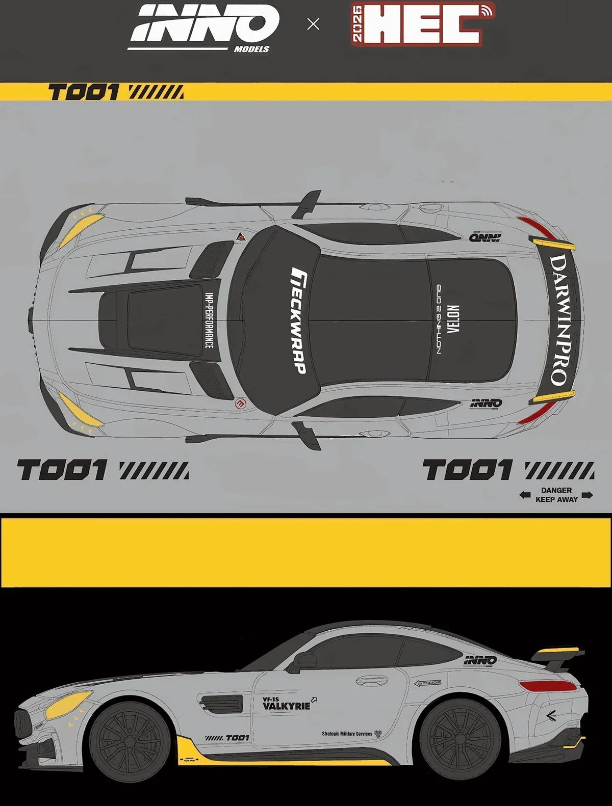 *HEC 2026* Darwin Pro Amg GT, 1:64 Scale — image 4