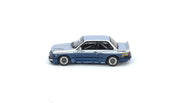 Pandem E30 M3, 1:64 Scale (Silver/Blue) — image 2