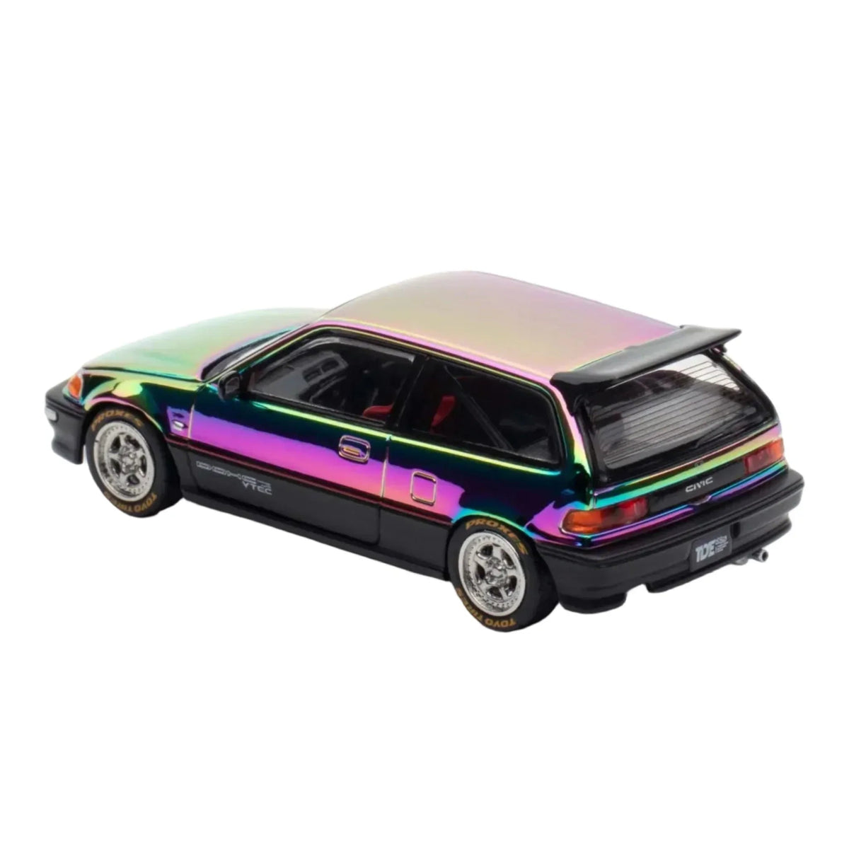 Honda Civic Type-R (EK9) Thailand Diecast Expo 2025 Event Edition, 1:64 Scale (White) — image 3