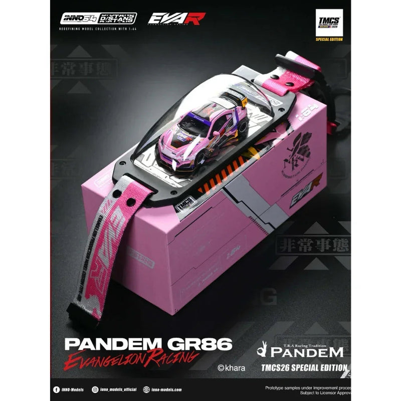 *TMCS 2026* D/STANS Pandem GR86 (Chance of Chase), Pink, 1:64 Scale — image 2