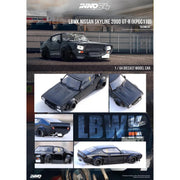 Nissan Skyline 2000 GT-R (KPGC110) "KENMERI", 1:64 Scale (Black) — image 4
