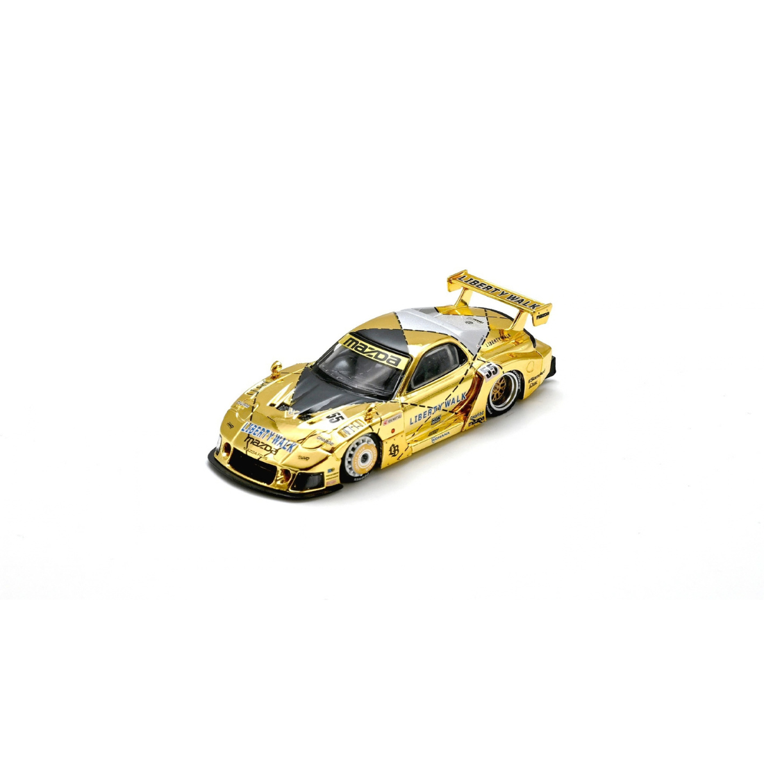 *LWSO 2026* MAZDA RX-7 (FD3S) & LB Super Silhouette (Liberty Walk Kyoto Shop Exclusive Edition), 1:64 Scale — image 4