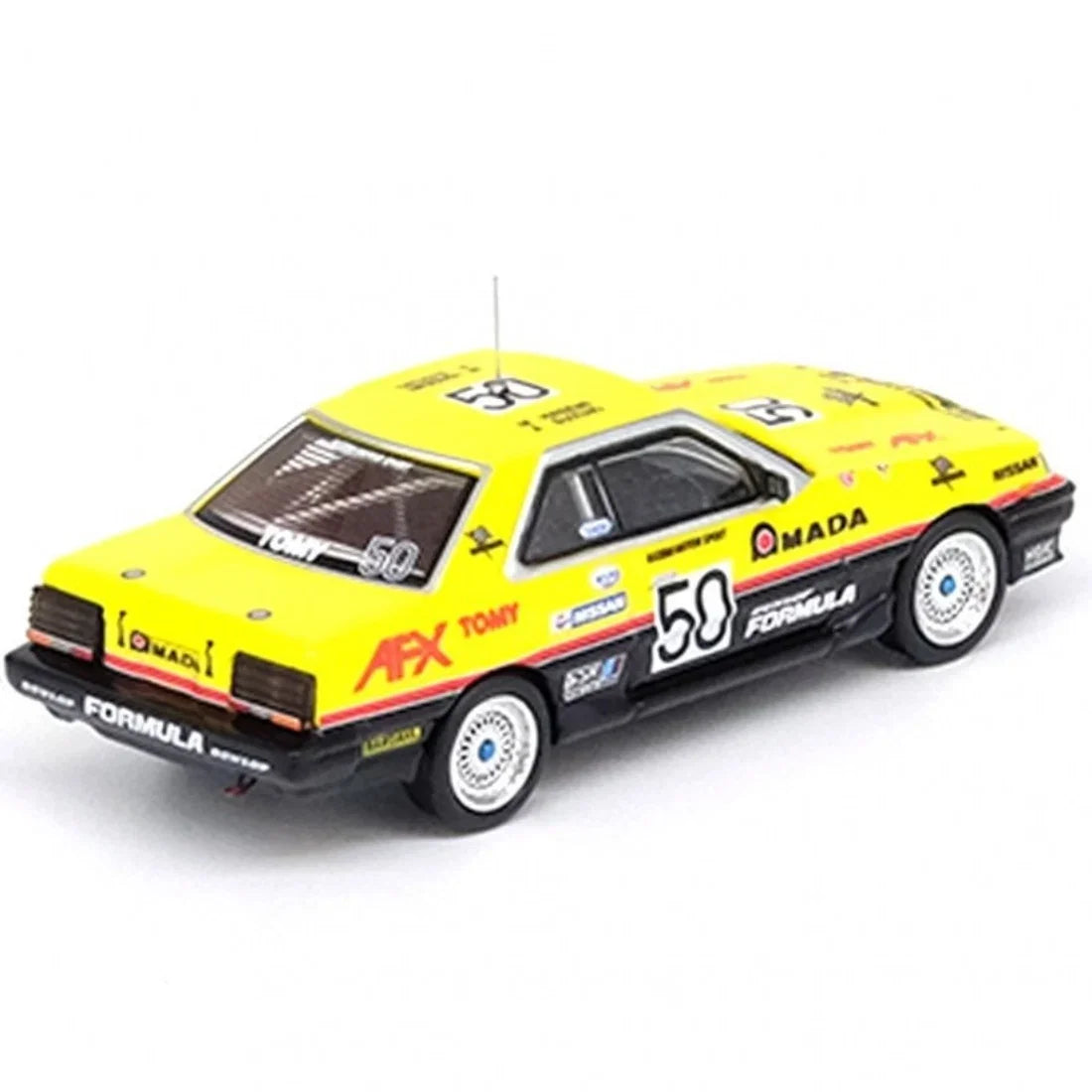 Nissan Skyline 2000 TURBO RS-X (DR30) #50 "HASEMI MOTORSPORT DUNLOP" All Jap, 1:64 Scale — image 2