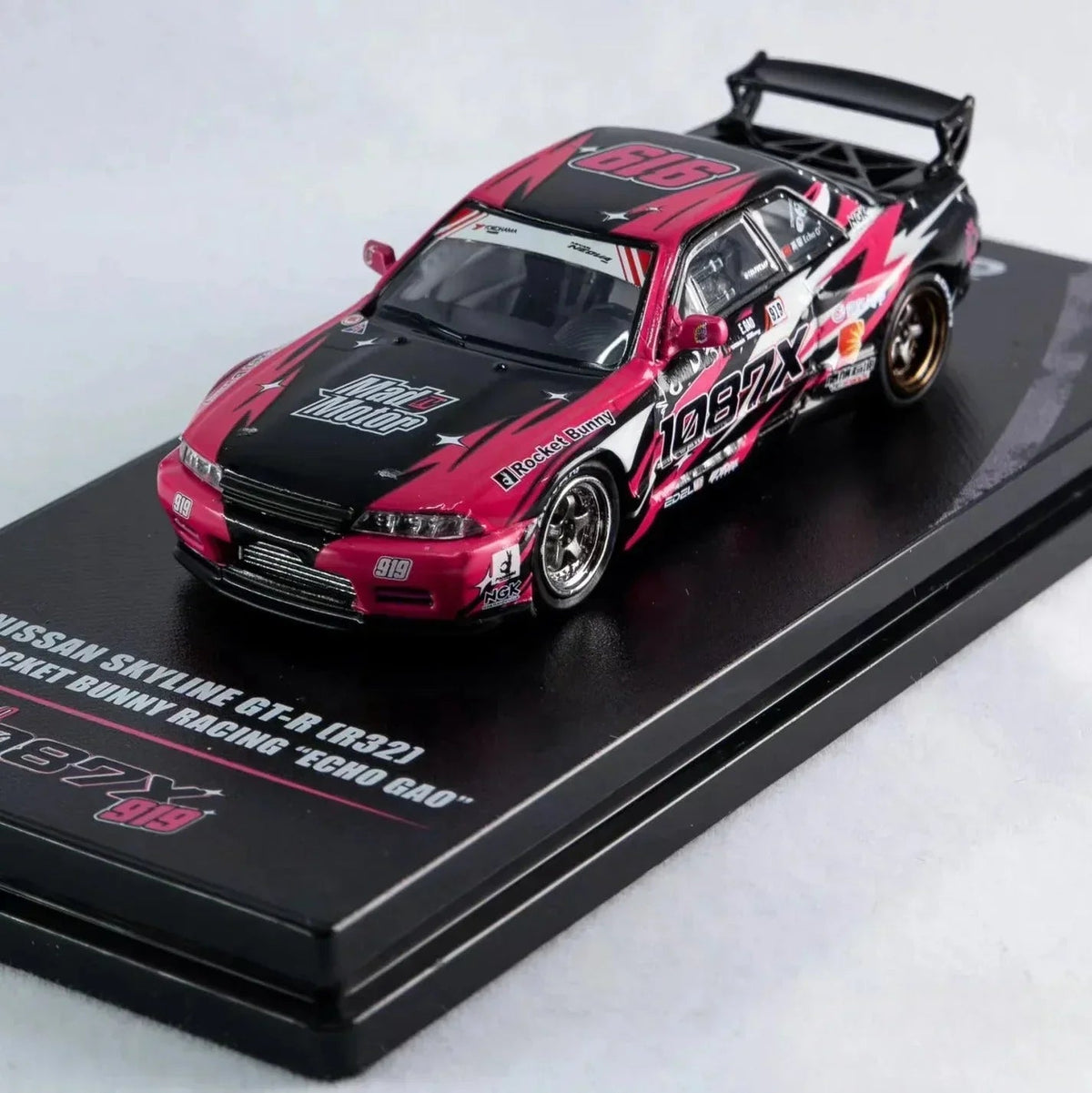 Nissan Skyline GT-R (R32) 1087X Rocket Bunny Racing Echo Gao All In Tuning Show 2024 Special Edition, 1:64 Scale — image 2