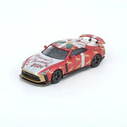 Nissan GT-R50 "X'Mas 2024" Special Edition(Red), Chance of Chase Car(Gold Chrome), 1:64 Scale — image 2