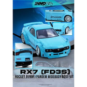 Pandem Rocket Bunny RX7 (FD3S) Tiffany, 1:64 Scale (Blue) — image 3