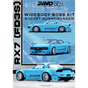 Pandem Rocket Bunny RX7 (FD3S) Tiffany, 1:64 Scale (Blue) — image 2