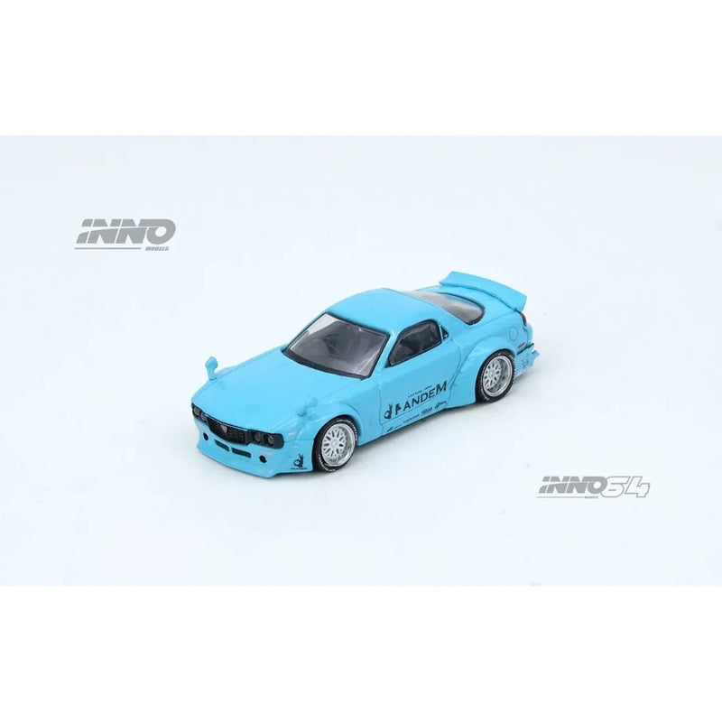 Pandem Rocket Bunny RX7 (FD3S) Tiffany, 1:64 Scale (Blue) — image 1