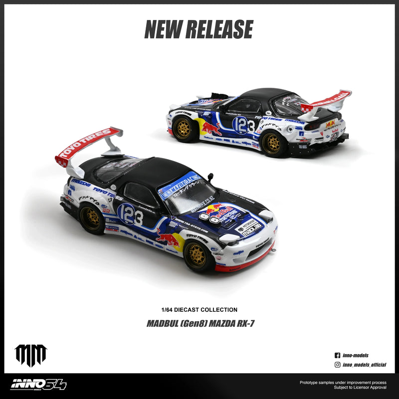 *PRE-ORDER* Mazda RX-7 MAD Mike "Madbul Gen8", 1:64 Scale — image 2