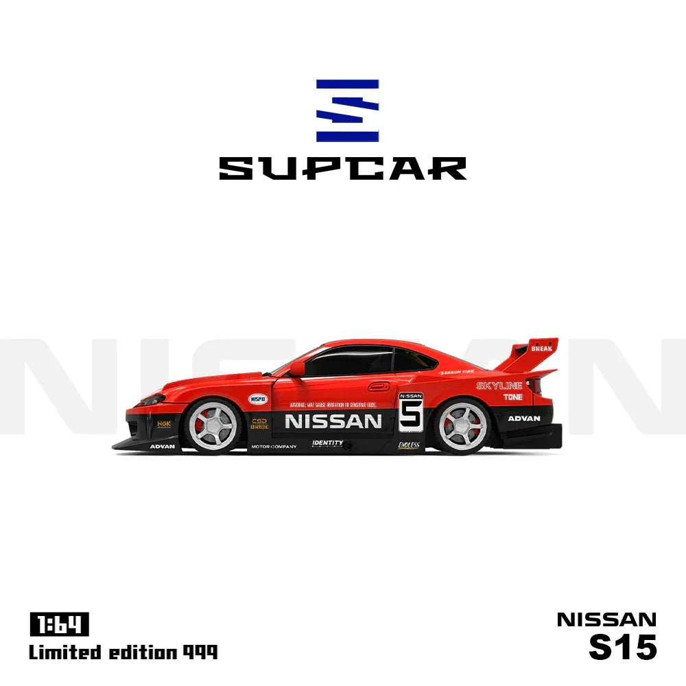 Supcar-S15 Red and Black Container Set, 1:64 Scale — image 7