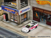 Ferrari F40 LBWK #23 Limited to 499, 1:64 Scale (White & Pink) — image 1