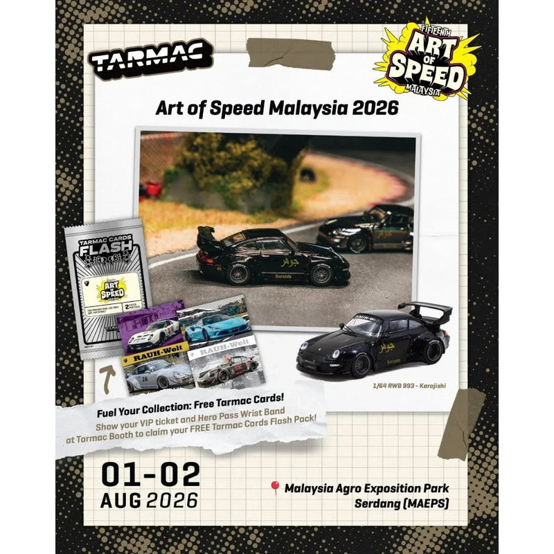 Porsche diecast RWB 993 (Karajishi Special Edition) Chance of Chase Car, 1:64 Scale — image 1