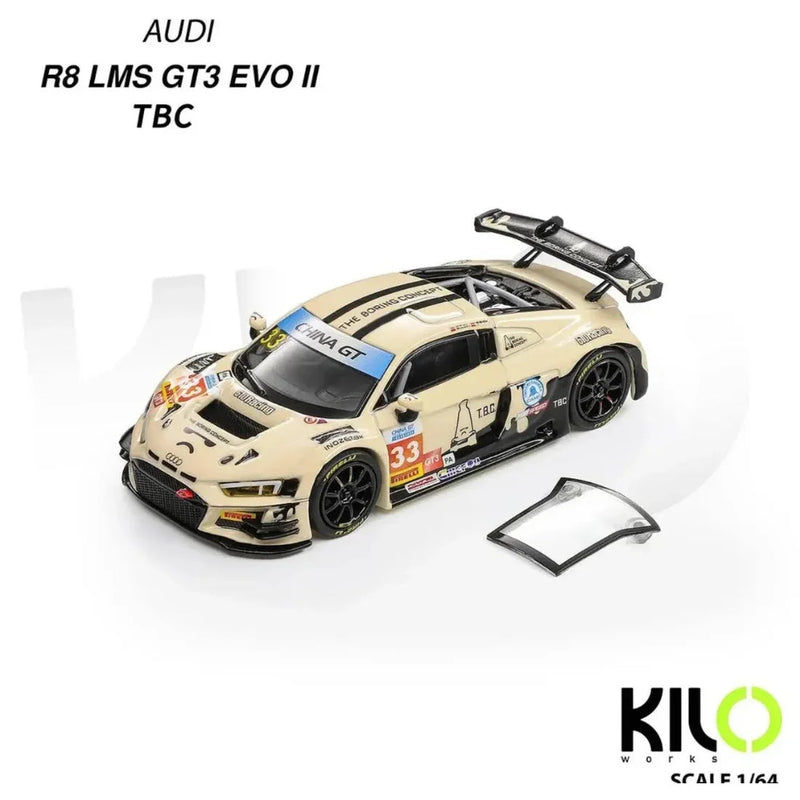 AUDI R8 LMS GT3 EVO II #33 CHINE GT 2025, 1:64 Scale — image 2