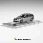 *PRE-ORDER* Mercedes Benz AMG C63 Wagon (Gun grey) Limited to 500pcs, 1:64 Scale — image 1