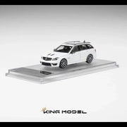 *PRE-ORDER* Mercedes Benz AMG C63 Wagon White (Limited to 500pcs), 1:64 Scale — image 1