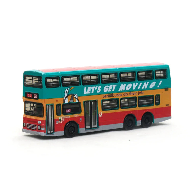 KMB Dennis Dragon 11m "Smooth Traffic Benefits All" (680), 1:110 Scale — image 2