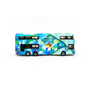 KMB Volvo B8L Wright 12m "Sustainability‧Get Set‧Go" (290A), 1:110 Scale — image 6
