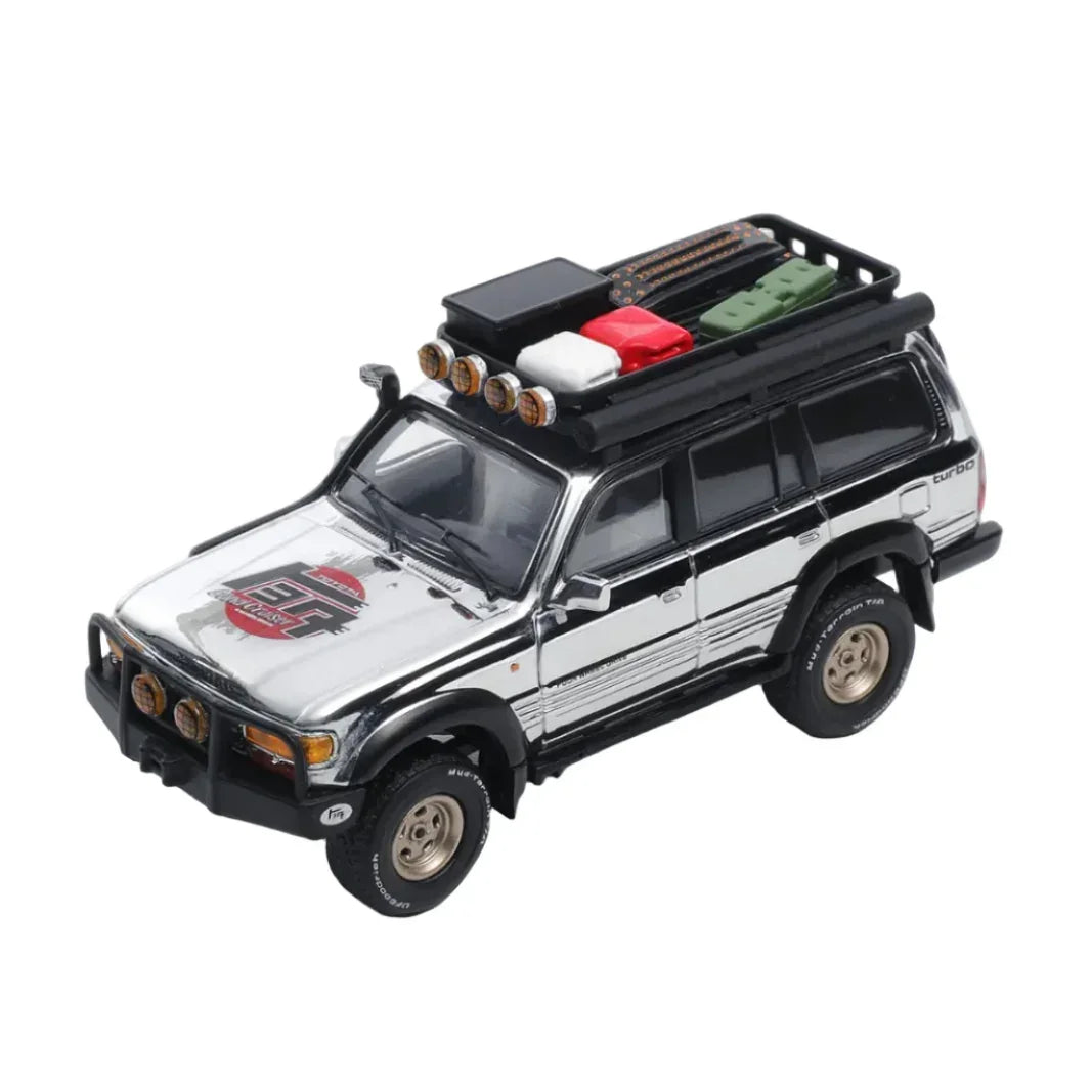 Toyota No.616 Land Cruiser 80, 1:64 Scale (Silver) — image 1