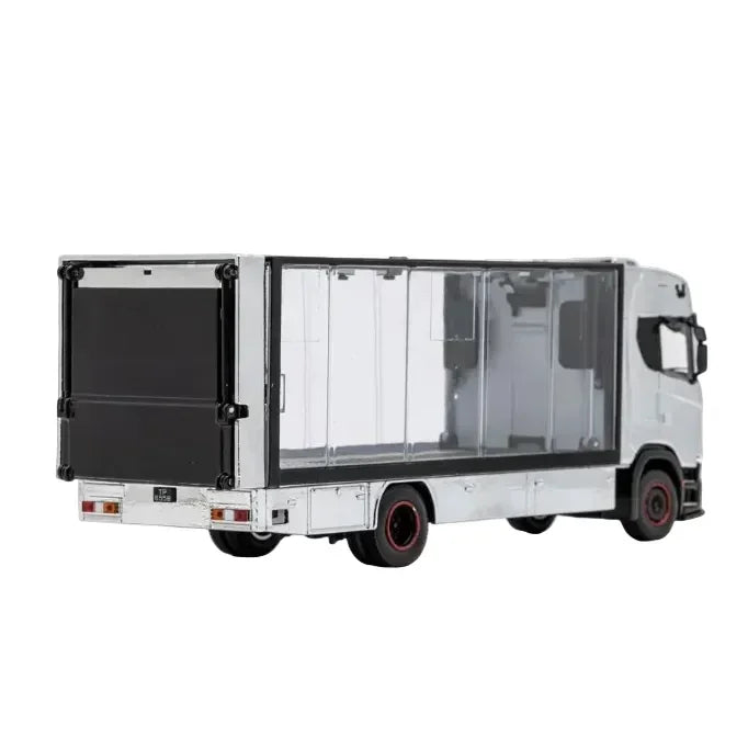 Scania 730 S No.138 Enclosed/Double Deck Tow Truck, 1:64 Scale (Silver) — image 3