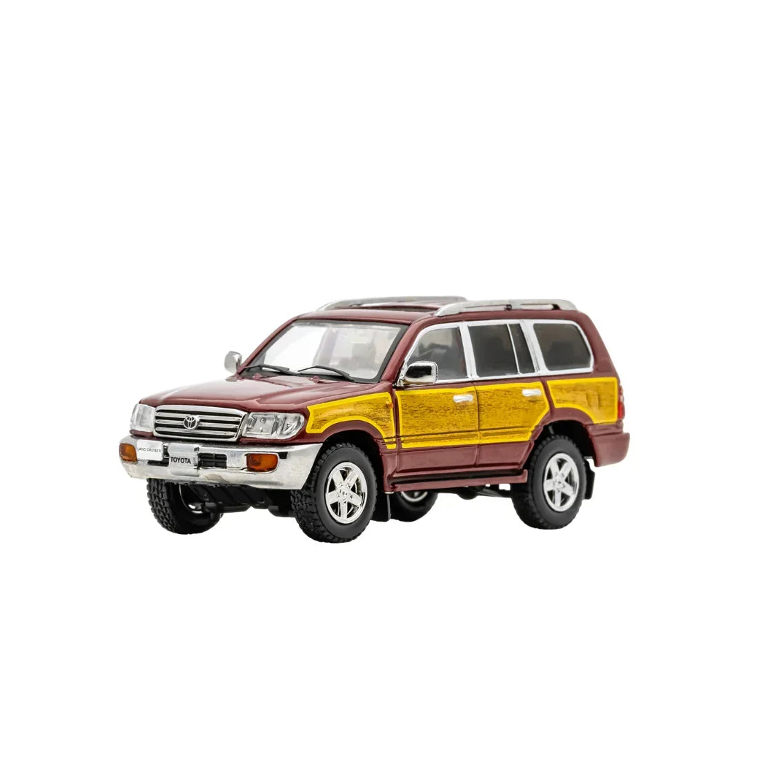 Toyota Land Cruiser LC100 Retro Woodgrain Livery, 1:64 Scale — image 1