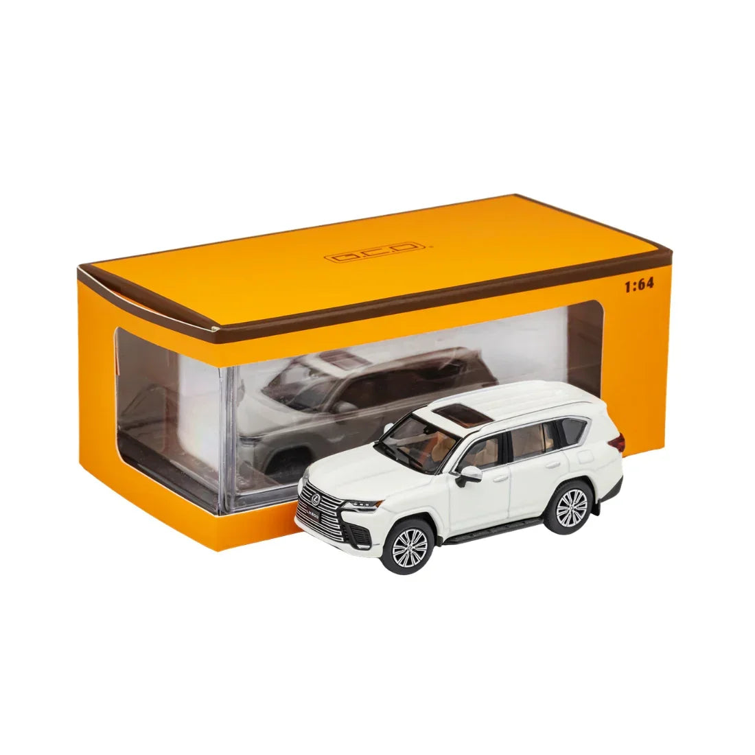 Lexus LX600 Street Version, 1:64 Scale (White) — image 1