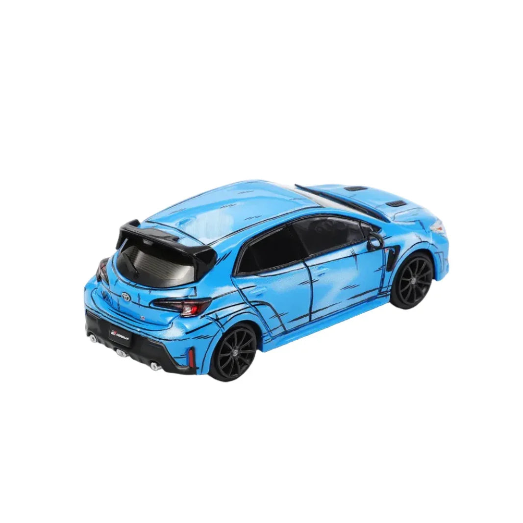 Toyota GR Corolla Manga 2022, 1:64 Scale (Blue) — image 2