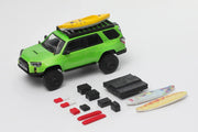 Toyota 4Runner Heavy Modified Version With Accessories, 1:64 Scale (Green) — image 1