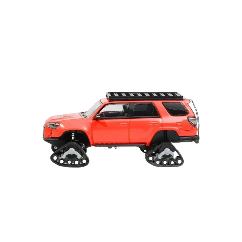 Toyota 4Runner Pre-Runner Snow Edition Modified with Accessories, 1:64 Scale (Orange) — image 2