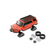 Toyota 4Runner Pre-Runner Snow Edition Modified with Accessories, 1:64 Scale (Orange) — image 1