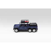 *PRE-ORDER* Defender 6x6 with Accessories, 1:64 Scale (Blue) — image 3
