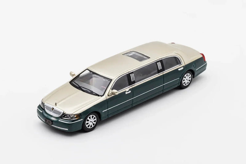 Extended Lincoln Champagne, 1:64 Scale (Gold & Dark Green Two-Tone) — image 1