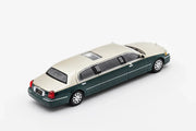 Extended Lincoln Champagne, 1:64 Scale (Gold & Dark Green Two-Tone) — image 2