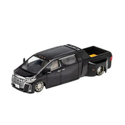 Toyota NATS No.328 Alphard Super Dually, 1:64 Scale (Black) — image 1