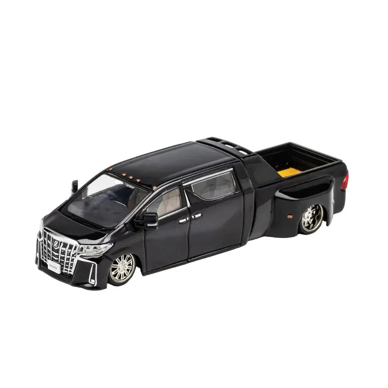 Toyota NATS No.328 Alphard Super Dually, 1:64 Scale (Black) — image 1