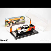 *PRE-ORDER* Toyota Tundra TRD PRO (TRD Heritage Livery), 1:64 Scale (White) — image 1