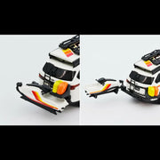 *PRE-ORDER* Toyota Sequoia TRD Pro with Boat, Bicycle & Other Accessories Included, 1:64 Scale (Beige) — image 2
