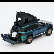 *PRE-ORDER* Toyota Sequoia TRD Pro with Boat, Bicycle & Other Accessories Included Magic Green, 1:64 Scale (Chameleon Green) — image 7