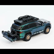 *PRE-ORDER* Toyota Sequoia TRD Pro with Boat, Bicycle & Other Accessories Included Magic Green, 1:64 Scale (Chameleon Green) — image 6