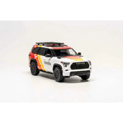 *PRE-ORDER* Toyota Sequoia TRD PRO TRD Heritage Livery, 1:64 Scale (White) — image 5
