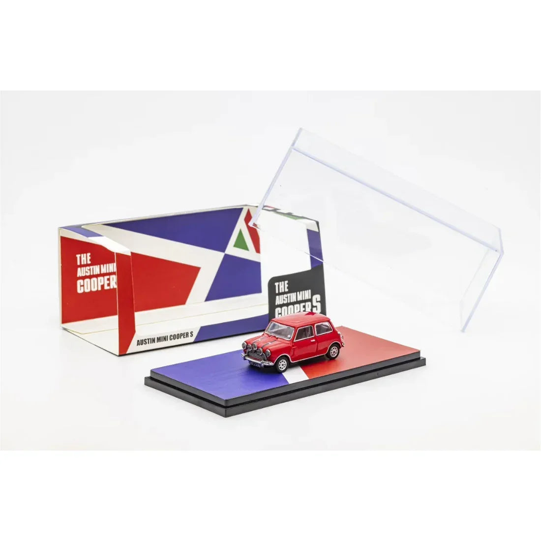 The Austin Mini Cooper S, 1:64 Scale (Red) — image 1