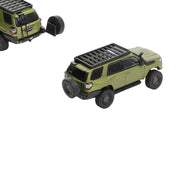 Toyota 4Runner TRD Pro Overland Modified with 13 Accessories (Green), 1:64 Scale — image 2