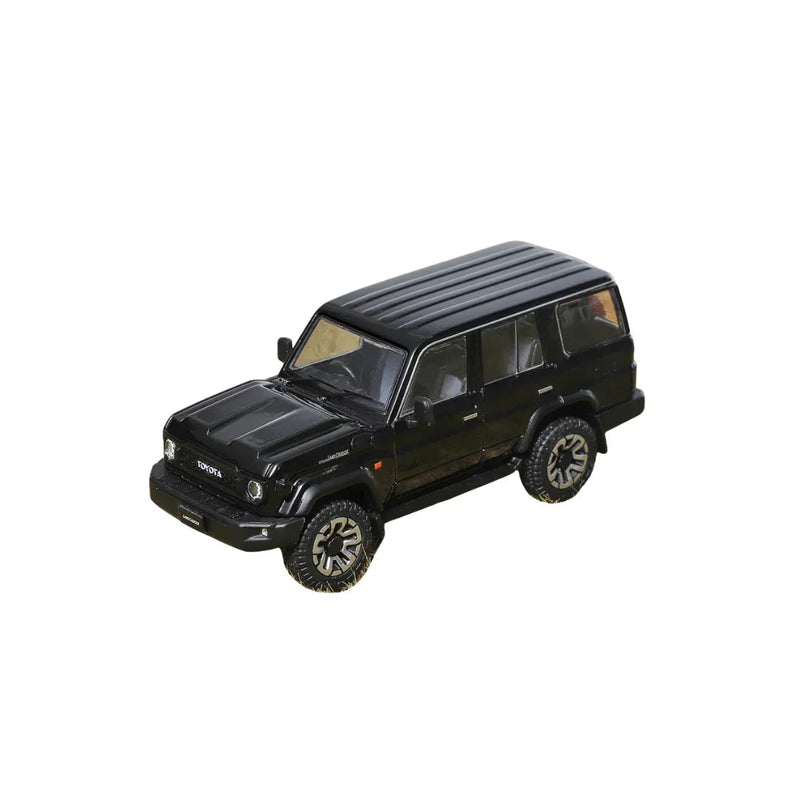 Toyota Land Cruiser LC70 (J76) 2023, 1:64 Scale (Black) — image 1