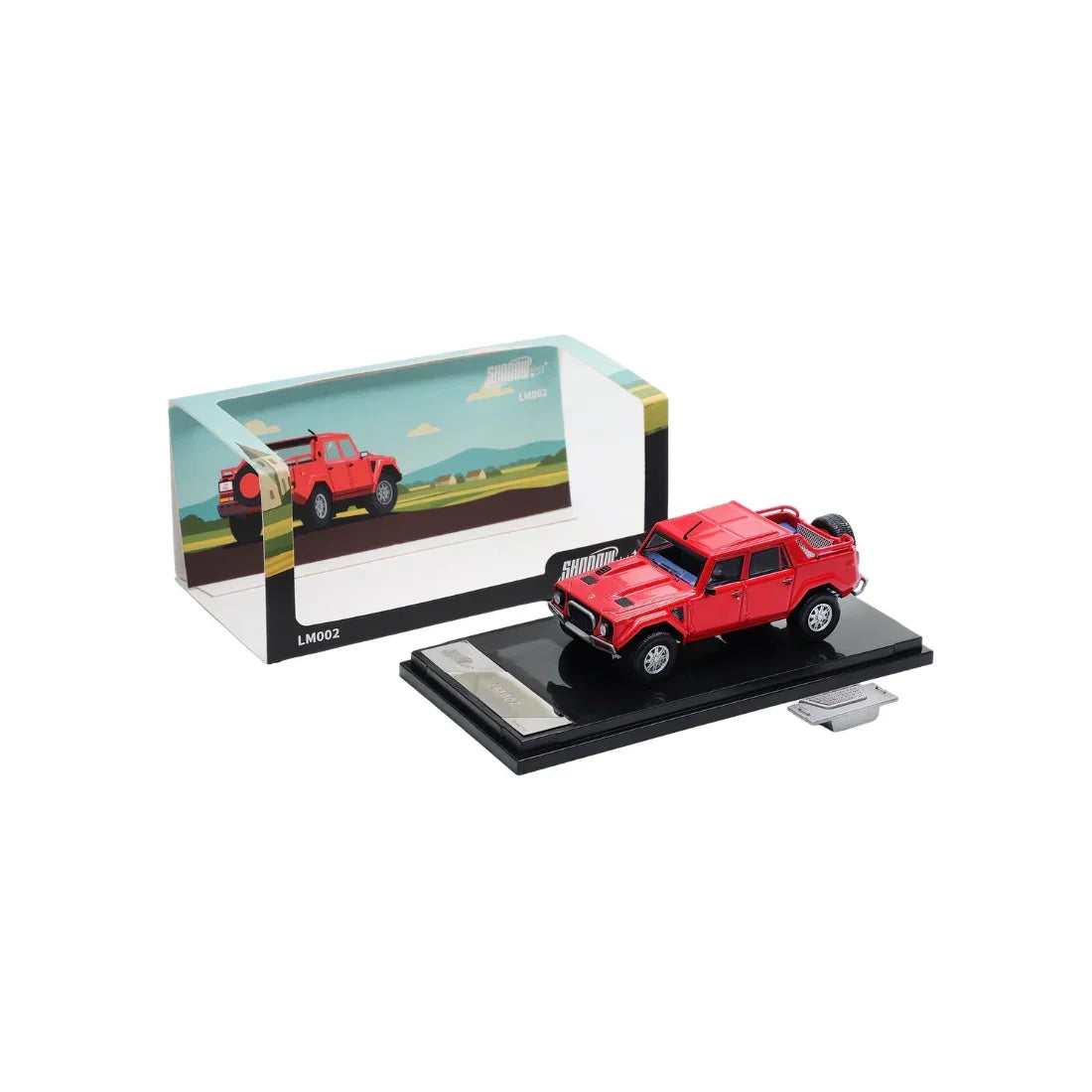 Lamborghini LM002, 1:64 Scale (Red) — image 4