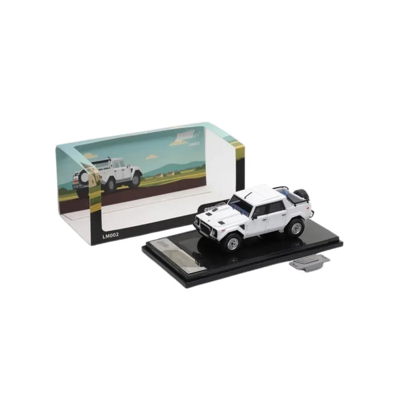 Lamborghini LM002 Pearl, 1:64 Scale (White) — image 1